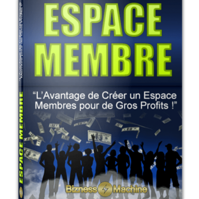 Créer un espace membre